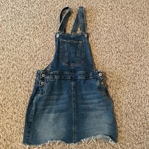 Skirt overalls
